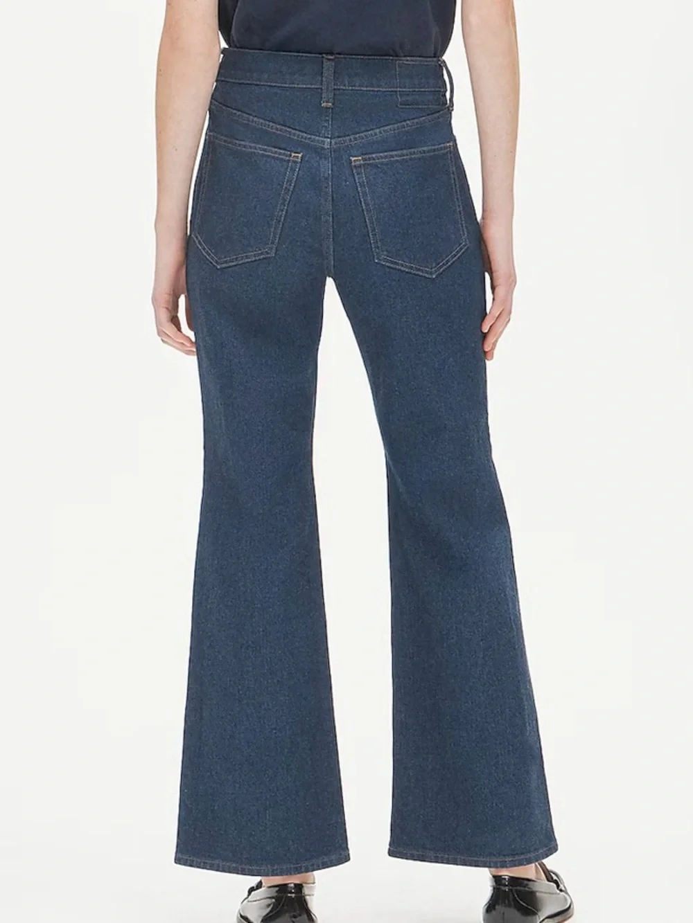 Like New J. Crew Cropped Kick Out High Rise Jeans Size 29